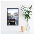 Picture of Late Summer Row  _GroupedProduct_Rectangle_Portrait_Canvas_Framed_