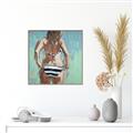 Picture of Beach Bum  _GroupedProduct_Square_Canvas_Framed_