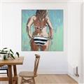 Picture of Beach Bum  _GroupedProduct_Square_Canvas_Framed_