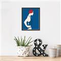 Picture of Swim Competition III  _GroupedProduct_Rectangle_Portrait_Canvas_Framed_