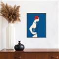 Picture of Swim Competition III  _GroupedProduct_Rectangle_Portrait_Canvas_Framed_