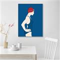 Picture of Swim Competition III  _GroupedProduct_Rectangle_Portrait_Canvas_Framed_