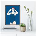 Picture of Swim Competition IV  _GroupedProduct_Rectangle_Portrait_Canvas_Framed_