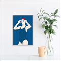 Picture of Swim Competition IV  _GroupedProduct_Rectangle_Portrait_Canvas_Framed_