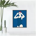 Picture of Swim Competition IV  _GroupedProduct_Rectangle_Portrait_Canvas_Framed_
