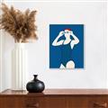Picture of Swim Competition IV  _GroupedProduct_Rectangle_Portrait_Canvas_Framed_