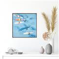 Picture of Surfboarders I  _GroupedProduct_Square_Canvas_Framed_