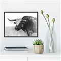 Picture of Big Cattle  _GroupedProduct_Rectangle_Landscape_Canvas_Framed_