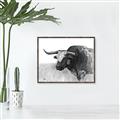 Picture of Big Cattle  _GroupedProduct_Rectangle_Landscape_Canvas_Framed_