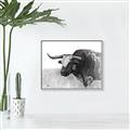 Picture of Big Cattle  _GroupedProduct_Rectangle_Landscape_Canvas_Framed_