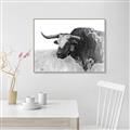 Picture of Big Cattle  _GroupedProduct_Rectangle_Landscape_Canvas_Framed_
