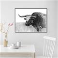 Picture of Big Cattle  _GroupedProduct_Rectangle_Landscape_Canvas_Framed_