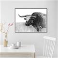 Picture of Big Cattle  _GroupedProduct_Rectangle_Landscape_Canvas_Framed_