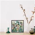 Picture of Morning Garden _GroupedProduct_Square_Canvas_Framed_