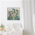 Picture of Morning Garden _GroupedProduct_Square_Canvas_Framed_
