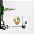 Picture of Palm Plant _GroupedProduct_Square_Canvas_Framed_