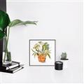 Picture of Palm Plant _GroupedProduct_Square_Canvas_Framed_