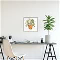 Picture of Palm Plant _GroupedProduct_Square_Canvas_Framed_