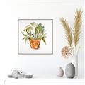 Picture of Palm Plant _GroupedProduct_Square_Canvas_Framed_