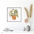 Picture of Palm Plant _GroupedProduct_Square_Canvas_Framed_