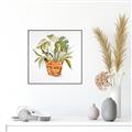 Picture of Palm Plant _GroupedProduct_Square_Canvas_Framed_