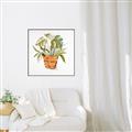 Picture of Palm Plant _GroupedProduct_Square_Canvas_Framed_