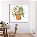 Picture of Palm Plant _GroupedProduct_Square_Canvas_Framed_