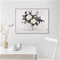 Picture of White Roses _GroupedProduct_Rectangle_Landscape_Canvas_Framed_