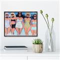 Picture of Beach Babes _GroupedProduct_Rectangle_Landscape_Canvas_Framed_