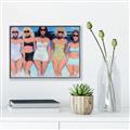 Picture of Beach Babes _GroupedProduct_Rectangle_Landscape_Canvas_Framed_