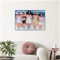 Picture of Beach Babes _GroupedProduct_Rectangle_Landscape_Canvas_Framed_