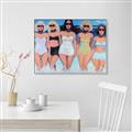 Picture of Beach Babes _GroupedProduct_Rectangle_Landscape_Canvas_Framed_