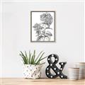 Picture of Hydrangea Sketch  _GroupedProduct_Rectangle_Portrait_Canvas_Framed_