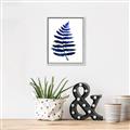 Picture of Indigo Fern  _GroupedProduct_Rectangle_Portrait_Canvas_Framed_