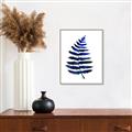 Picture of Indigo Fern  _GroupedProduct_Rectangle_Portrait_Canvas_Framed_