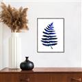 Picture of Indigo Fern  _GroupedProduct_Rectangle_Portrait_Canvas_Framed_