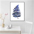 Picture of Indigo Fern  _GroupedProduct_Rectangle_Portrait_Canvas_Framed_