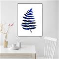 Picture of Indigo Fern  _GroupedProduct_Rectangle_Portrait_Canvas_Framed_