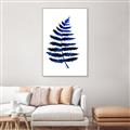 Picture of Indigo Fern  _GroupedProduct_Rectangle_Portrait_Canvas_Framed_