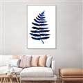 Picture of Indigo Fern  _GroupedProduct_Rectangle_Portrait_Canvas_Framed_