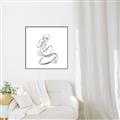 Picture of Intertwined I  _GroupedProduct_Square_Canvas_Framed_