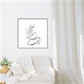 Picture of Intertwined I  _GroupedProduct_Square_Canvas_Framed_