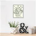 Picture of Drawn Florals I  _GroupedProduct_Rectangle_Portrait_Canvas_Framed_