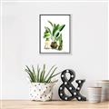 Picture of House Plants I  _GroupedProduct_Rectangle_Portrait_Canvas_Framed_