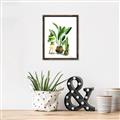 Picture of House Plants I  _GroupedProduct_Rectangle_Portrait_Canvas_Framed_