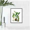 Picture of House Plants I  _GroupedProduct_Rectangle_Portrait_Canvas_Framed_
