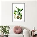 Picture of House Plants I  _GroupedProduct_Rectangle_Portrait_Canvas_Framed_