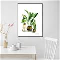 Picture of House Plants I  _GroupedProduct_Rectangle_Portrait_Canvas_Framed_