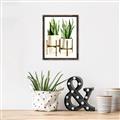 Picture of House Plants II  _GroupedProduct_Rectangle_Portrait_Canvas_Framed_