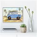 Picture of Ride to the Beach _GroupedProduct_Rectangle_Landscape_Canvas_Framed_